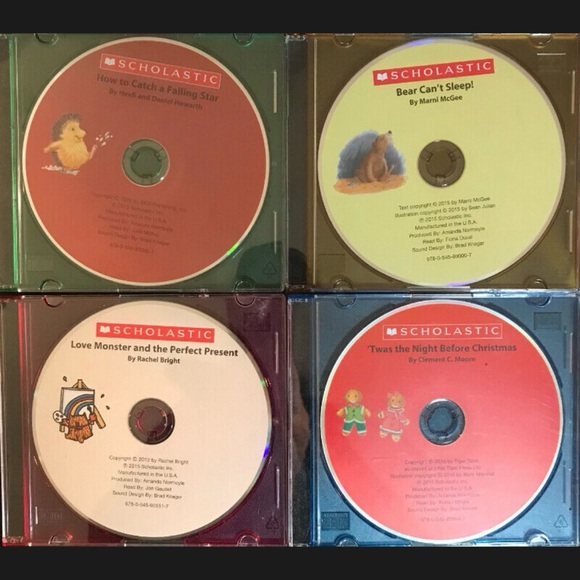 4 Audio CDs for kid from Scholastic - Picture 1 of 5